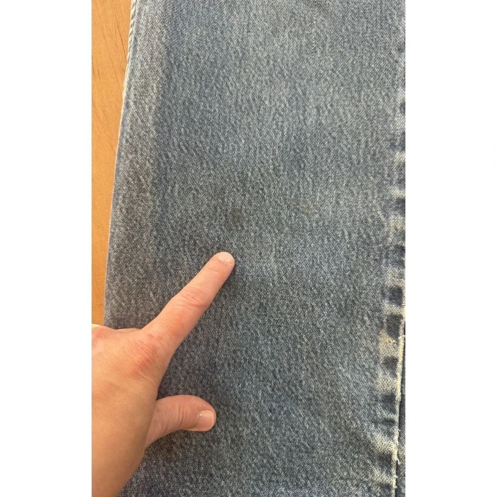 Wrangler 1013MWZ Slim Cowboy Cut Jeans Light Blue Distressed Farm Worn 28x30
